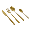Cutlery set - 16 parts for 4 people - Model Fairbaks - Gold or black