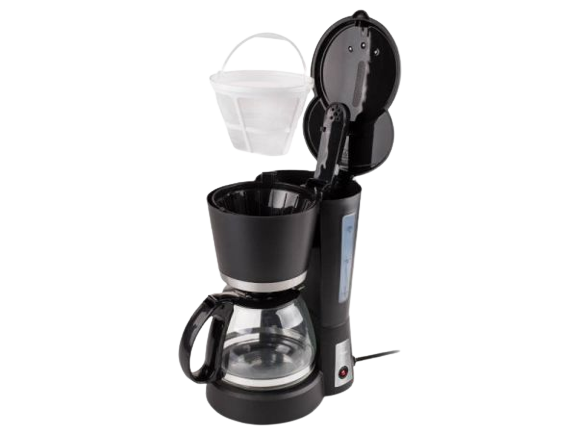 Kaffemaskin - Kompakt på endast 550W - Volym 0,6 liter