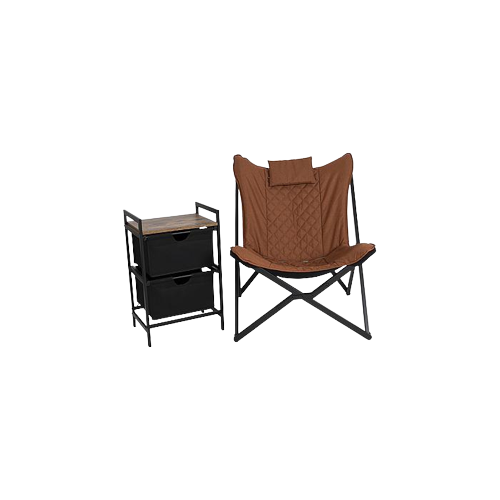 Relaxstol - För trädgården, terrassen, uterummet och campingen - Modell Molfat