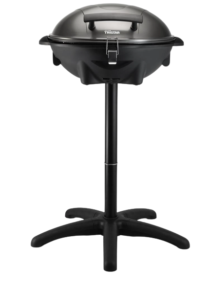 Electric grill as both table model and standing - Easy to assemble and clean
