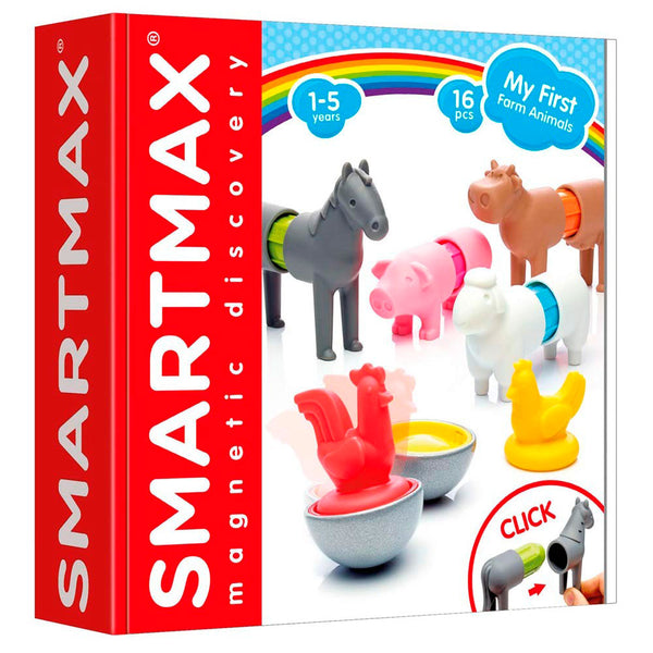 SmartMax- Mina första bondgårdsdjur - Magnetleksak