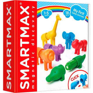 SmartMax- Mina första safaridjur - Magnetleksak