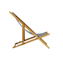Utestol - Strandstol av bambu och canvas - Modell Soho
