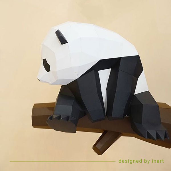 DIY/gør det selv håndværkssæt af en Panda